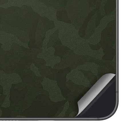 Military Green Shadow Camo Galaxy S25 Skin